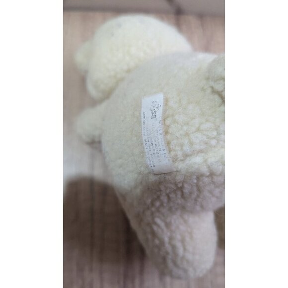 Vintage 80s Snuggle Bear Plush Toy, Lever Brothers Snuggle Teddy Bear 6"white - Picture 7 of 9
